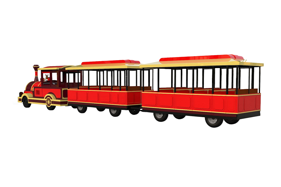 Semi-inclusum 20-seater elegans magna invia sightseeing train