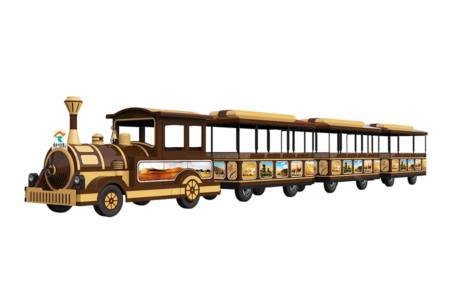 Semi-inclusum 20-seater elegans magna invia sightseeing train