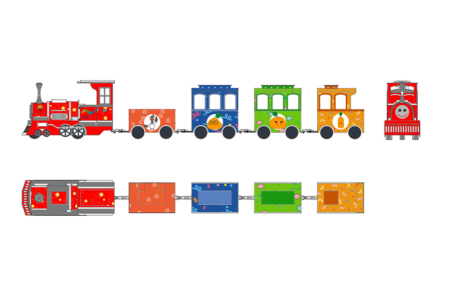 Classic Parent-Puer Interactive Series Train