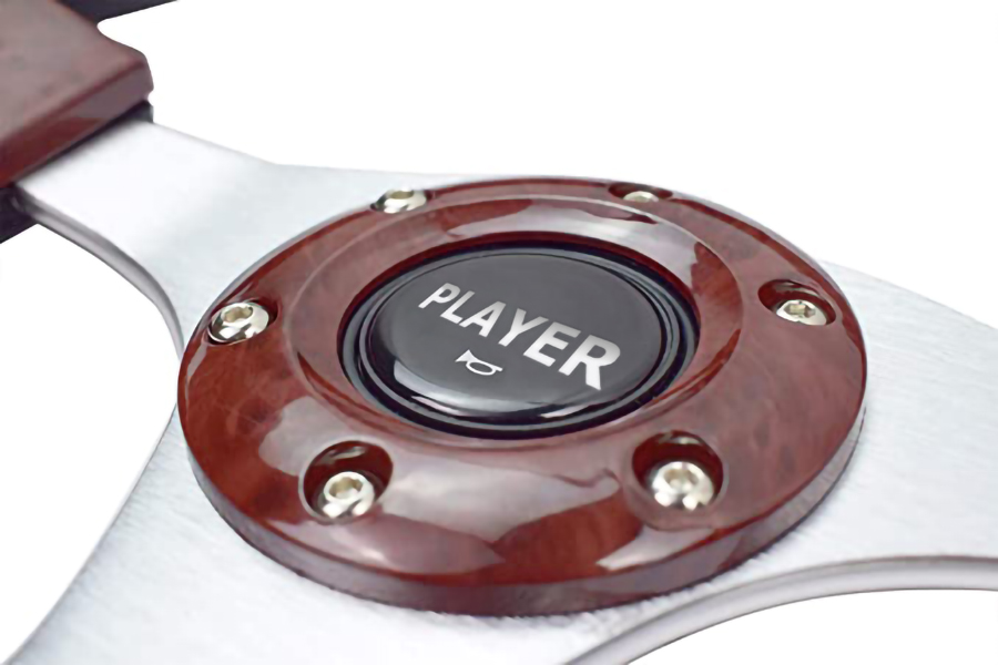 Golf Cart Steering Wheels & Adapter Wood Grain