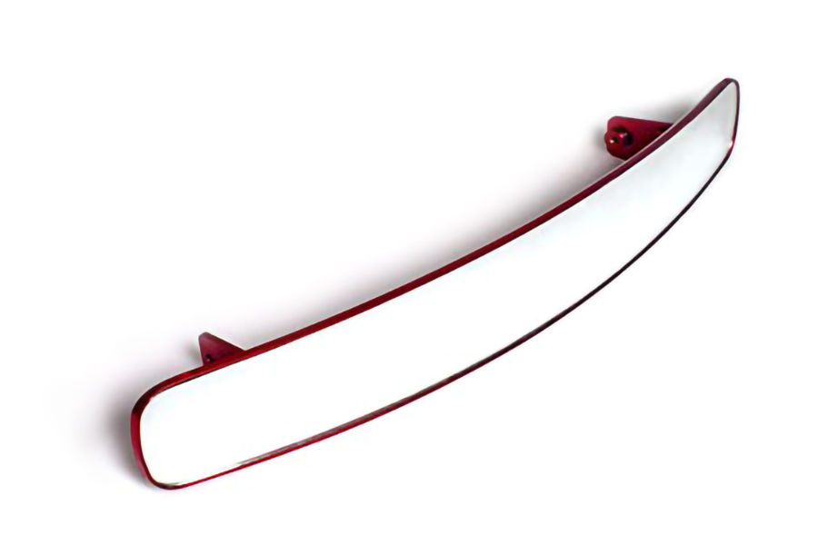 Panoramic Universal Rearview Speculum Red