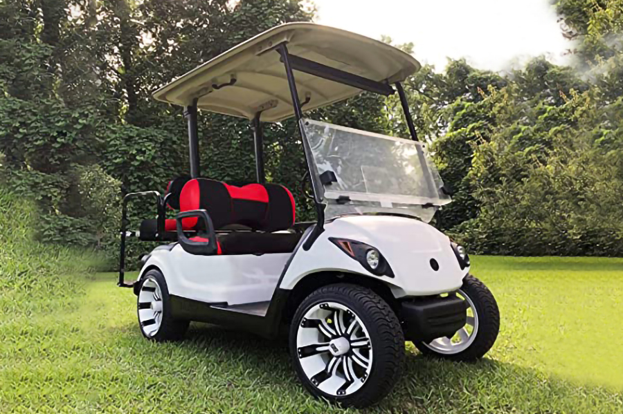 Golf Cart Seat Covers Ytype Red & Niger